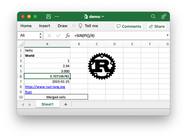 Rust xlsxwriter Working With The Rust xlsxwriter Library
