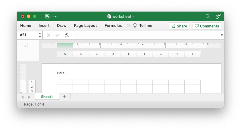 Image of worksheet header