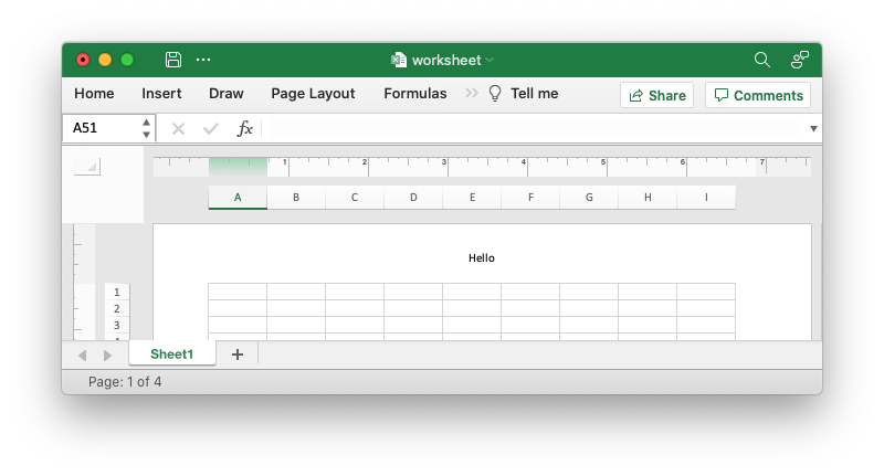 Image of worksheet header