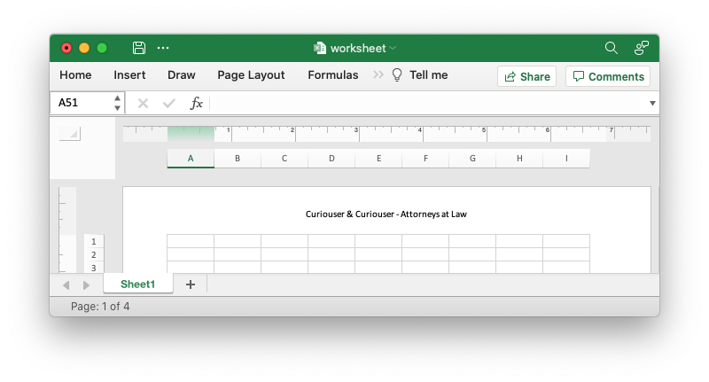 Image of worksheet header